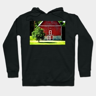 Red Barn Doors Hoodie